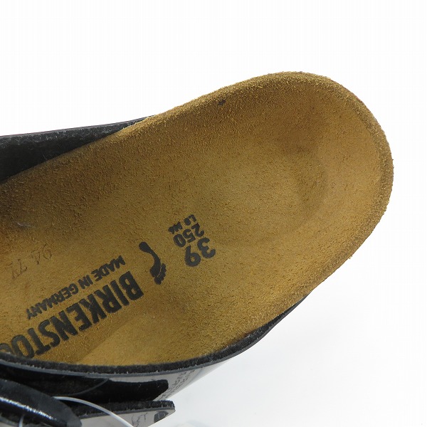 実際に弊社で買取させて頂いた【未使用】BIRKENSTOCK/ビルケンシュトック Arizona/アリゾナ サンダル エナメル 25の画像 4枚目