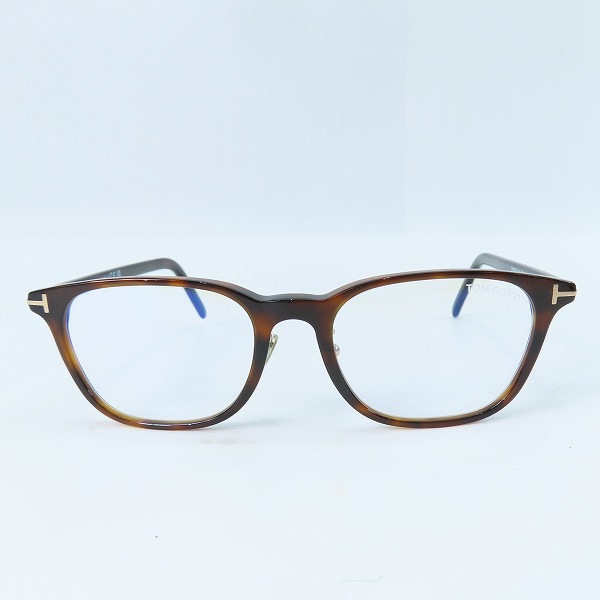 実際に弊社で買取させて頂いたTOM FORD/トムフォード ブルーライトカット メガネフレーム/アイウェア TF5860-D-B