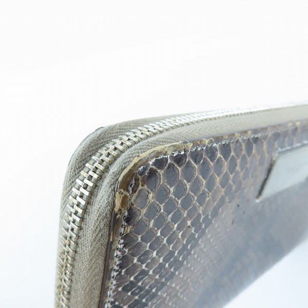 実際に弊社で買取させて頂いたSAINT LAURENT PARIS/サンローランパリ ラウンドファスナー 長財布 小銭入れ有の画像 8枚目