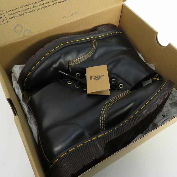 実際に弊社で買取させて頂いたDr.Martens/ドクターマーチン 101 ARC 6ホール ショートブーツ 22701001/UK8の画像 8枚目