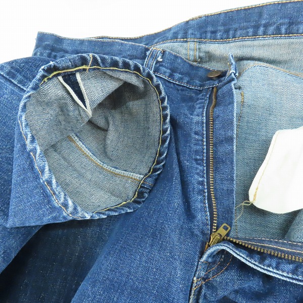 実際に弊社で買取させて頂いたLEVI'S/リーバイス ボタン裏刻印8 ビッグE 505-0217 TALONジッパーフライ デニムパンツ/W36L34の画像 5枚目