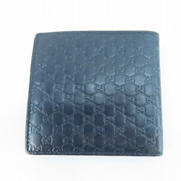 実際に弊社で買取させて頂いたGUCCI/グッチ グッチシマ レザー二つ折り財布 150413