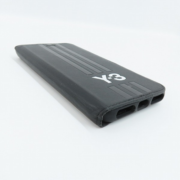 実際に弊社で買取させて頂いたY3/ワイスリー adidas/アディダス×Yohji Yamamoto/ヨウジヤマモト LEATHER BOOKLET CASE FOR/POUR IPHONE6/6S/7/8の画像 3枚目