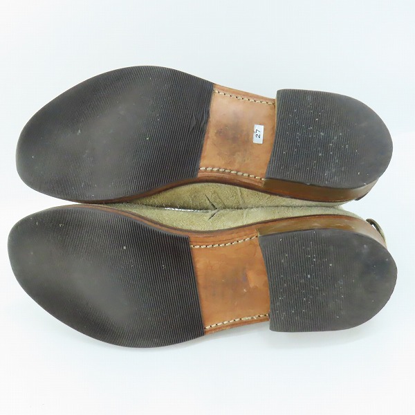 実際に弊社で買取させて頂いたmastermind japan/マスターマインドジャパンスウェード ブーツ/27の画像 2枚目