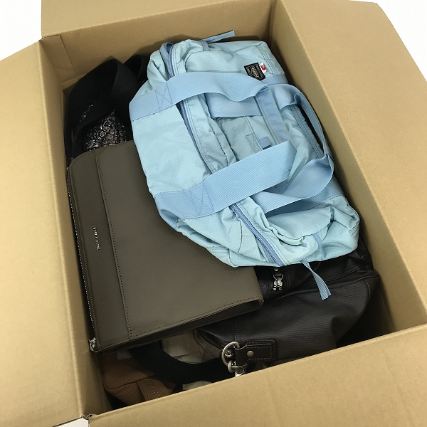 実際に弊社で買取させて頂いた【おまとめ】タケオキクチ/ポーター 等 バッグ/ビジネスバッグ/セカンドバッグ 他 メンズ/レディース