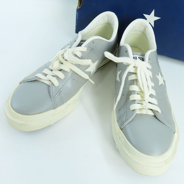 実際に弊社で買取させて頂いたCONVERSE/コンバース ONESTAR/ワンスター OX GRAY/WHITE グレー/ホワイト 灰/白/8.5