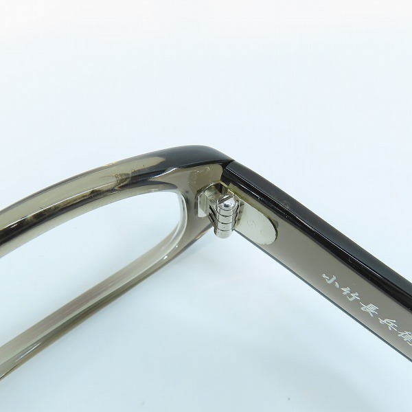 実際に弊社で買取させて頂いた小竹長兵衛 作/コタケチョウベエサク アイウェア/メガネフレーム T313-3の画像 4枚目