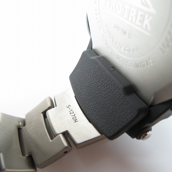 実際に弊社で買取させて頂いたCASIO/カシオ PROTREK/プロトレック タフソーラー/電波時計 PRW-5000T-7JFの画像 6枚目