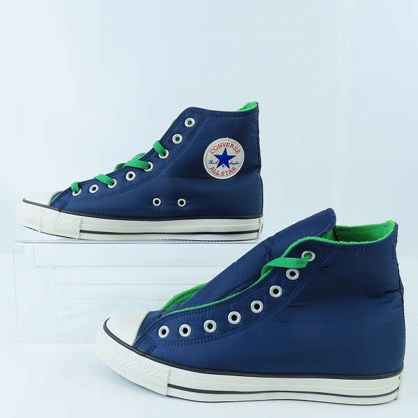 実際に弊社で買取させて頂いた【未使用】CONVERSE/コンバース AS OUTDOOR JKT HI/DARK NAVY ハイカットスニーカー/9の画像 3枚目
