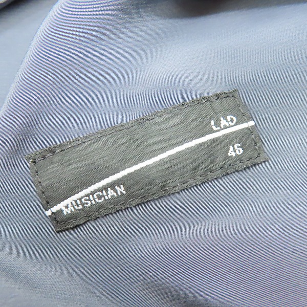 実際に弊社で買取させて頂いたLAD MUSICIAN/ラッドミュージシャン DECHINE SLEEVELESS LONG SHIRT ロングシャツ 2323-102 /46の画像 2枚目