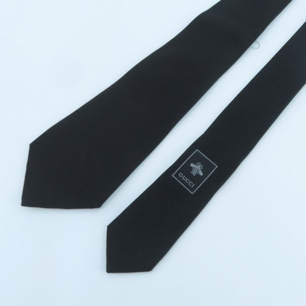 実際に弊社で買取させて頂いた【JPタグ】GUCCI/グッチ スネーク/蛇 シルク ネクタイの画像 1枚目