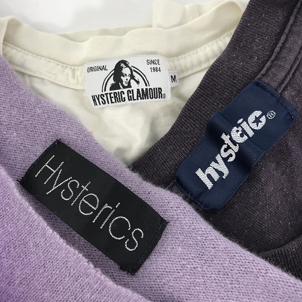 実際に弊社で買取させて頂いた【おまとめ】HYSTERIC GLAMOUR/ヒステリックグラマー RELIEVES TENSION 等 Tシャツ/ノースリーブニット メンズ/レディースの画像 2枚目