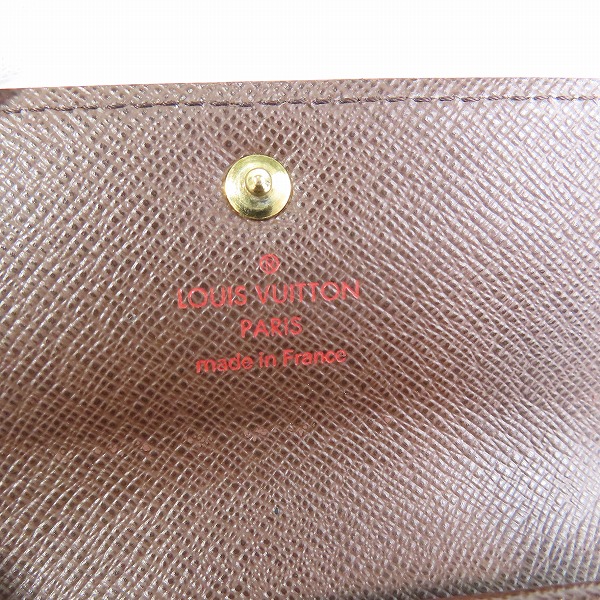 実際に弊社で買取させて頂いたLOUIS VUITTON ルイヴィトン ダミエ ポルトモネ・プラ コインケース/N61930の画像 4枚目