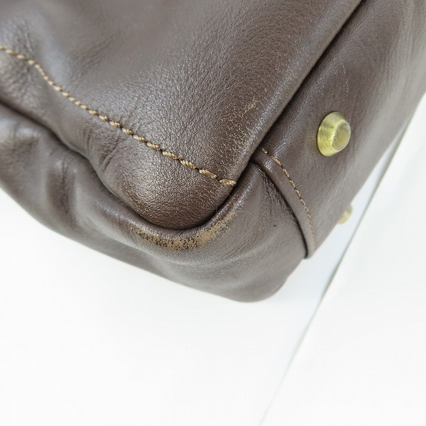 実際に弊社で買取させて頂いた土屋鞄製造所/ツチヤカバン プロータ レザー 2WAY ブリーフケース ショルダーの画像 6枚目