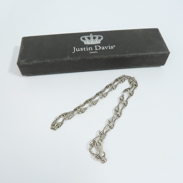 実際に弊社で買取させて頂いたJUSTIN DAVIS/ジャスティンデイビス OVI CROSS チェーン SNJ577の画像 5枚目