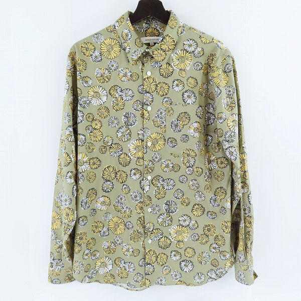 実際に弊社で買取させて頂いたMaison Kitsune/メゾンキツネ 24SS Relaxed Shirt/フラワープリントリラックスシャツ MM00416WC4050/S