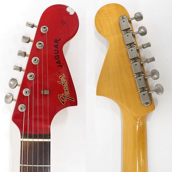実際に弊社で買取させて頂いた★Fender Japan/フェンダージャパン JG-66 JAGUAR/ジャガー マッチングヘッド エレキギター ソフトケース付の画像 2枚目