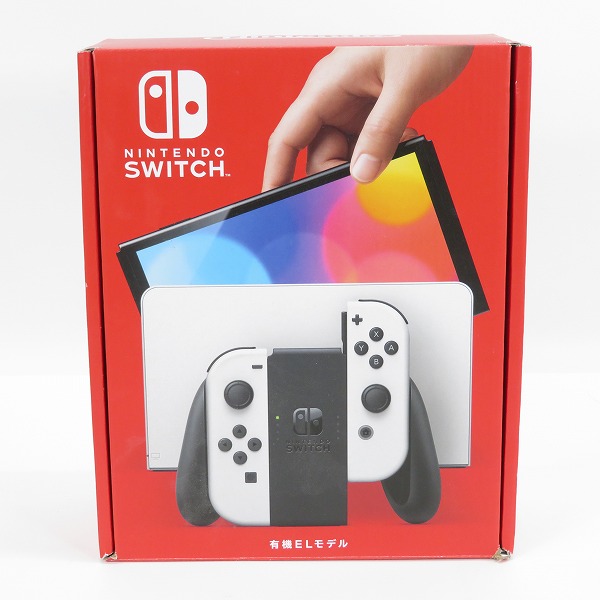実際に弊社で買取させて頂いた任天堂 Nintendo Switch/ニンテンドースイッチ 有機ELモデル ホワイト 本体 HEG-S-KAAAA【簡易動作確認済】