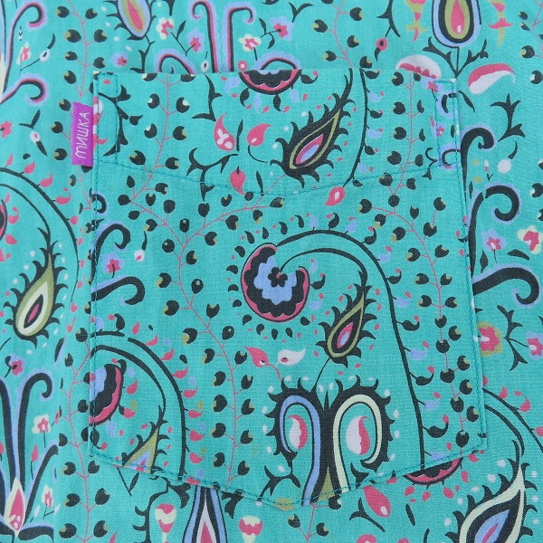 実際に弊社で買取させて頂いたMISHKA/ミシカ ペイズリー柄 長袖シャツ /XLの画像 4枚目