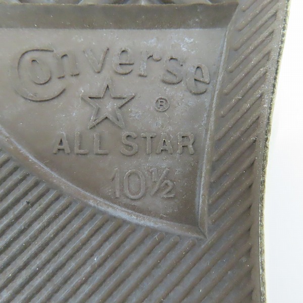 実際に弊社で買取させて頂いたCONVERSE/コンバース ローカットスニーカー レッド/10.5の画像 5枚目
