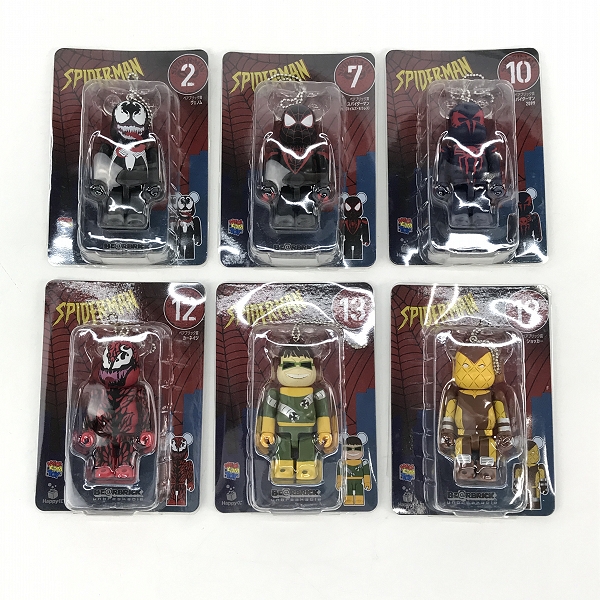 実際に弊社で買取させて頂いた【おまとめ/未開封】MEDICOM TOY/メディコムトイ BE@RBRICK/ベアブリック 100％ スパイダーマン