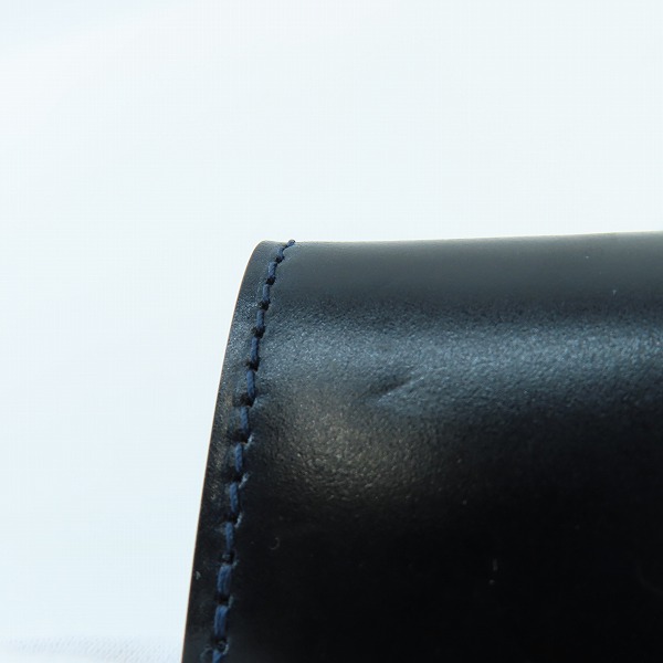 実際に弊社で買取させて頂いたGANZO/ガンゾ コードバン コインケース ブラックの画像 6枚目