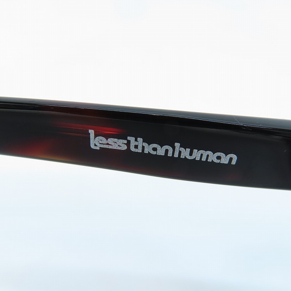 実際に弊社で買取させて頂いたless than human/レス ザン ヒューマン 明鏡止水 メガネフレーム/アイウェアの画像 7枚目