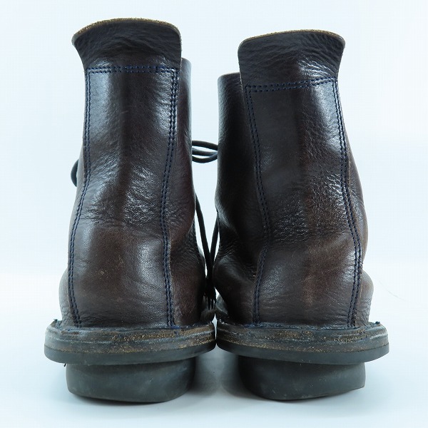 実際に弊社で買取させて頂いたTrippen/トリッペン Nomad blue レースアップ ブーツ NOMAD-WAW212 37の画像 1枚目