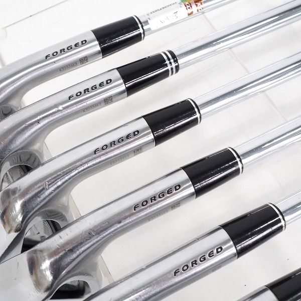 実際に弊社で買取させて頂いたダンロップ SRIXON/スリクソン Z585 FORGED/フォージド アイアン #5～9,Pw 6本セット Dynamic Gold FLEX：S200の画像 2枚目