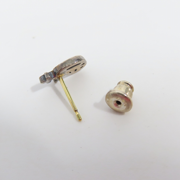 実際に弊社で買取させて頂いたGANGSTERVILLE/ギャングスタービル × galcia/ガルシア トレードマークピアス/シルバーの画像 6枚目