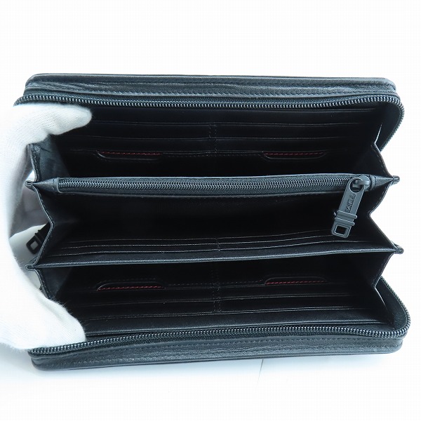 実際に弊社で買取させて頂いたTUMI/トゥミ ラウンドジップ 長財布 ロングウォレットの画像 3枚目