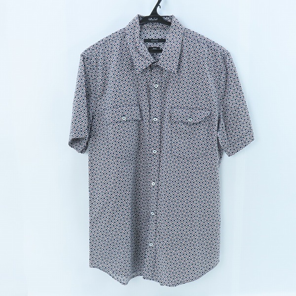 実際に弊社で買取させて頂いた【JPタグ】GUCCI/グッチ skinny 総柄半袖シャツ/308184 Z4397/42