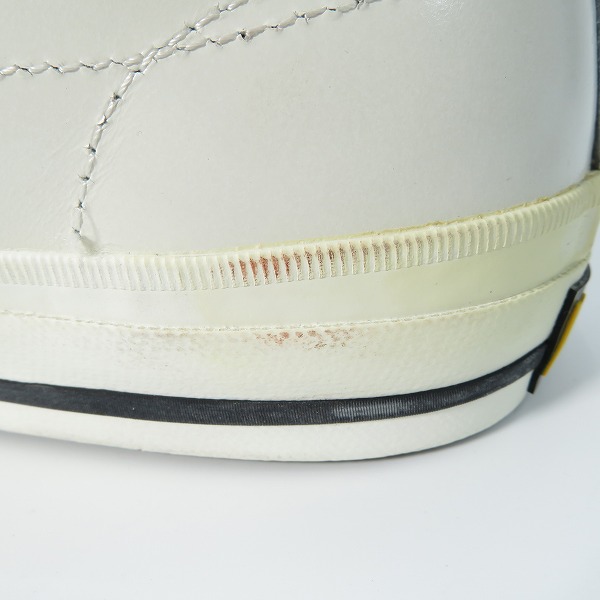 実際に弊社で買取させて頂いたCONVERSE/コンバース 日本製 ONE STAR OX/ワンスター レザーシューズ イエロー/US9.5の画像 9枚目
