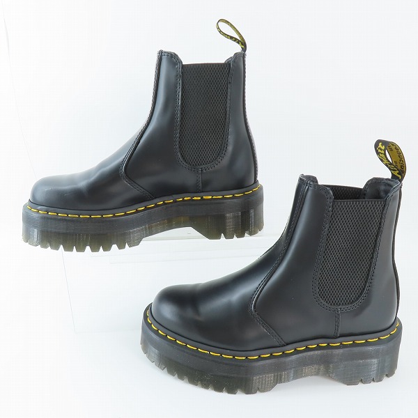実際に弊社で買取させて頂いたDr.Martens/ドクターマーチン 2976 QUAD サイドゴア クアッド チェルシーブーツ 24687001/UK5の画像 3枚目