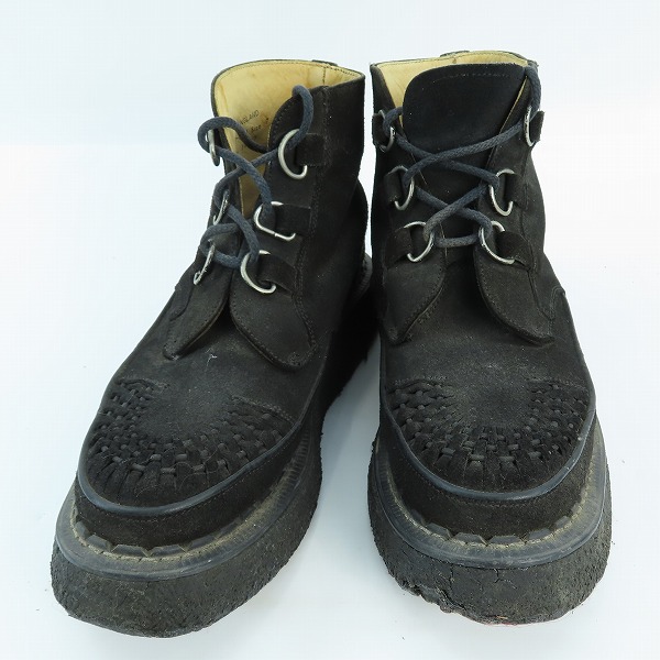 実際に弊社で買取させて頂いた【ジャンク】GEORGE COX/ジョージコックス CHUKKA/チャッカ ブーツ 13327 ブラック/7 