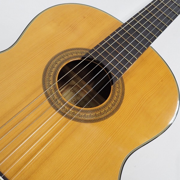 実際に弊社で買取させて頂いた★ZEN-ON/ゼンオン/全音 ZG-250 クラシックギター 日本製 ソフトケース付 の画像 5枚目