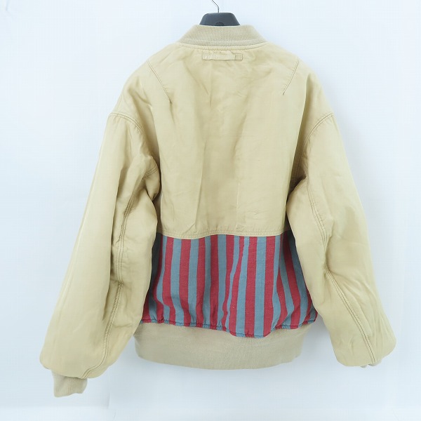 実際に弊社で買取させて頂いたVISVIM/ビズビム 21SS THORSONⅡ アーミーツイル フライト ジャケット 0121105013019/1の画像 3枚目