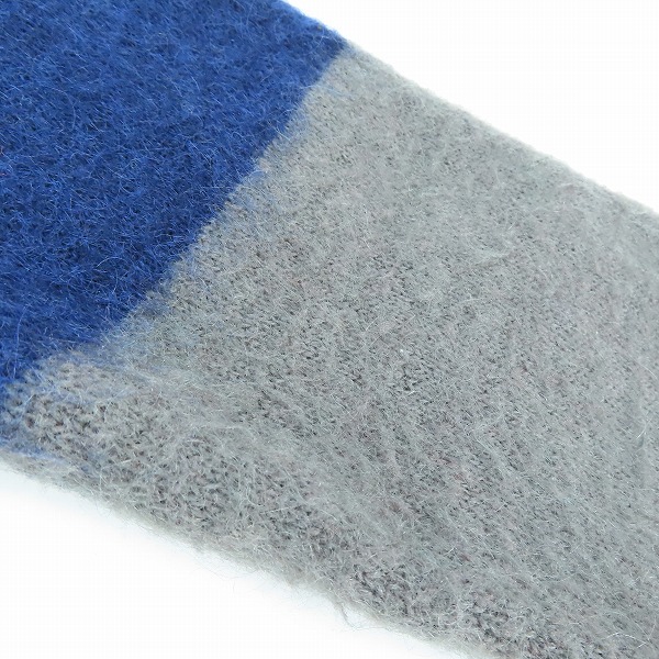 実際に弊社で買取させて頂いたISAMUKATAYAMA BACKLASH/バックラッシュ モヘア クルーネックニットセーター K764-01 Mの画像 5枚目