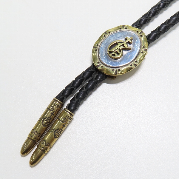 実際に弊社で買取させて頂いたGANGSTERVILLE×Galcia/ギャングスタービル×ガルシア G ループタイ/ボロタイ/ブラス/シルバー