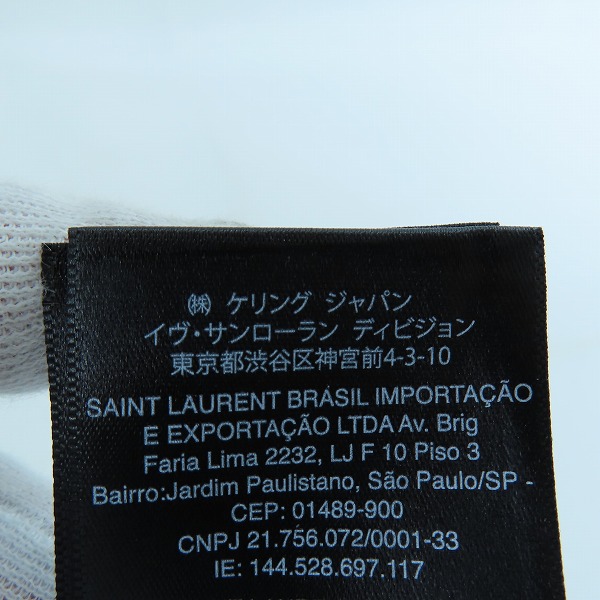 実際に弊社で買取させて頂いたSAINT LAURENT×NEW ERA/サンローラン×ニューエラ YSL MONOGRAM CAP ロゴキャップ 687687YCL361000の画像 7枚目