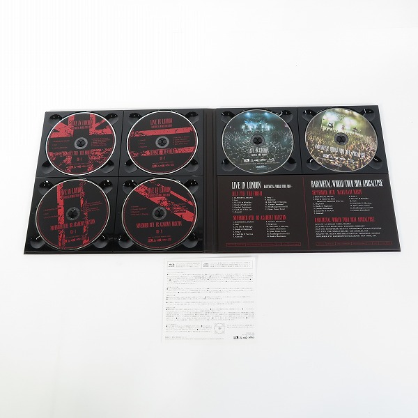 実際に弊社で買取させて頂いたBABYMETAL/ベビーメタル BABYMETAL WORLD TOUR 2014 APOCALYPSE THE ONEメンバー限定 Blu-ray + CDの画像 2枚目