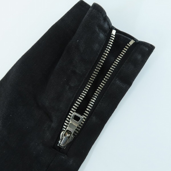実際に弊社で買取させて頂いたBALMAIN/バルマン 15SS コーティング加工 ライダースジャケット S5HT245C710W/Sの画像 7枚目