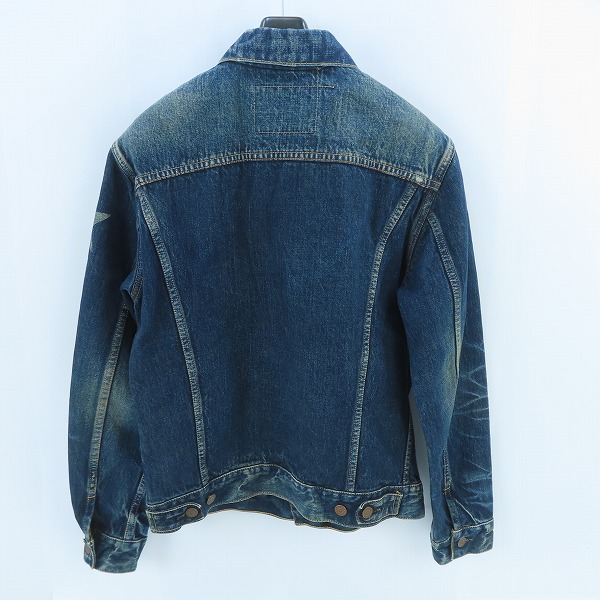 実際に弊社で買取させて頂いたSUGAR CANE/シュガーケーン LOT.901 ロンスターデニムジャケット SC11901Ｈ/38の画像 1枚目