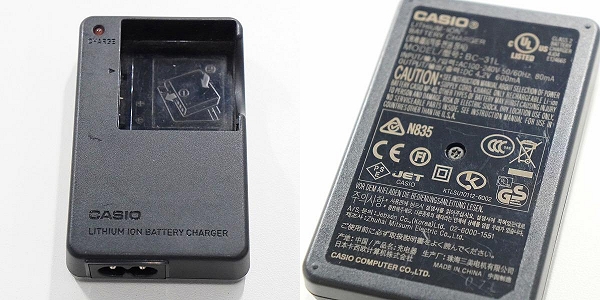 実際に弊社で買取させて頂いたCASIO/カシオ EXILIM EX-Z100 コンパクトデジタルカメラ 動作未確認の画像 9枚目