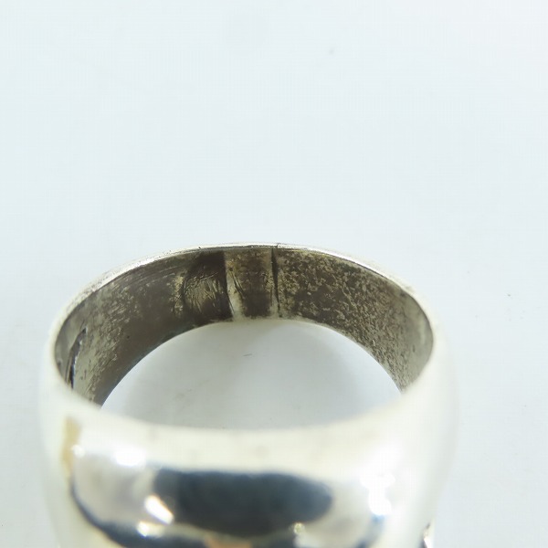 実際に弊社で買取させて頂いたCRAZY PIG/クレイジーピッグ エビルスカルリング 18.5号の画像 8枚目