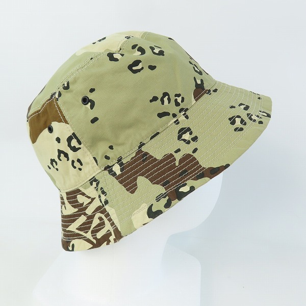 実際に弊社で買取させて頂いた【未使用】HYSTERIC GLAMOUR/ヒステリックグラマー SAND CAMO BUCKET HAT バケットハット 02222QH03/Lの画像 3枚目