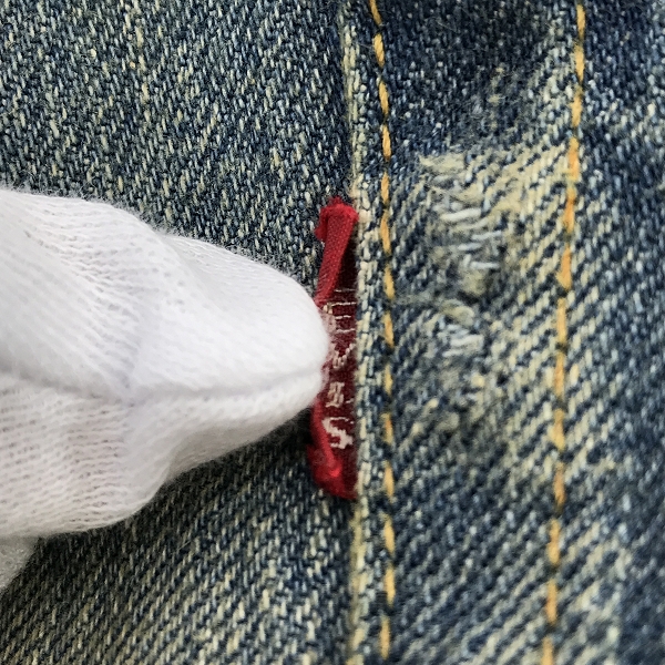 実際に弊社で買取させて頂いた【未使用】levi's vintage clothing/リーバイスヴィンテージクロージング 復刻  501xx デニムパンツ 66501-0055 W32L36の画像 3枚目
