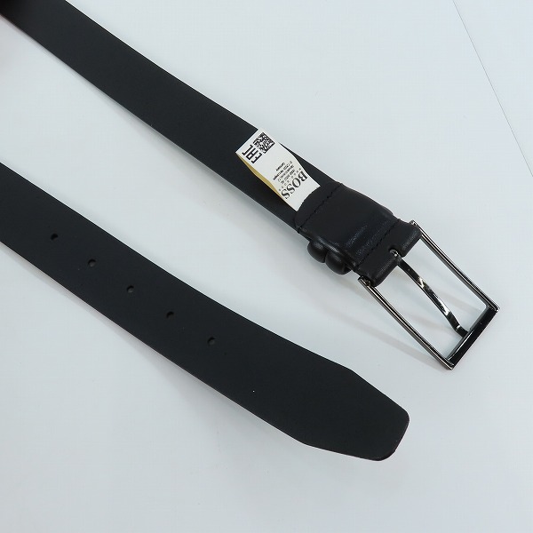 実際に弊社で買取させて頂いたHUGO BOSS/ヒューゴボス レザーベルト 85-32の画像 6枚目