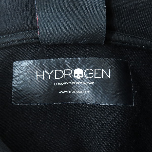 実際に弊社で買取させて頂いたHYDROGEN×kappa/ハイドロゲン×カッパー スカルプリント プルオーバーパーカー/フーディー/Sの画像 3枚目