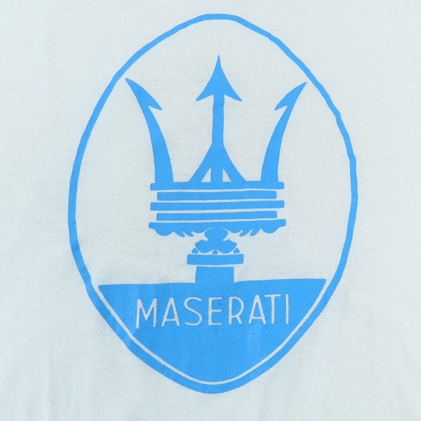 実際に弊社で買取させて頂いたMASERATI/マセラティ ヴィンテージ シングルステッチ 半袖Tシャツ の画像 2枚目